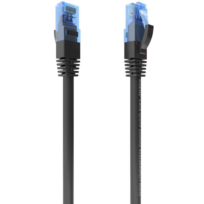Aisens Cable de Red RJ45 Cat6 UTP AWG26 CCA 15m Negro